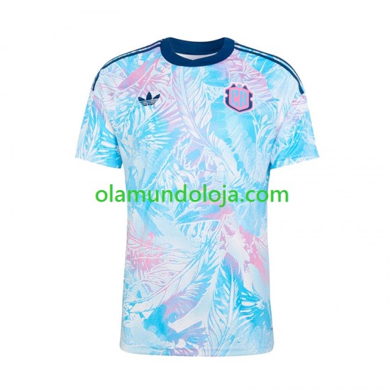 Camisola Costa Rica Homem Equipamento Segundo 2026 Manga Curta